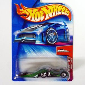 Hot Wheels Crooze Lemelt #051 2004 First Edition Green Die-Cast Car 2003